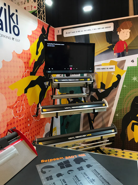 periskop Rusten hinanden VR15 and TW17 at the Danish Sign & Print show – Signhacks